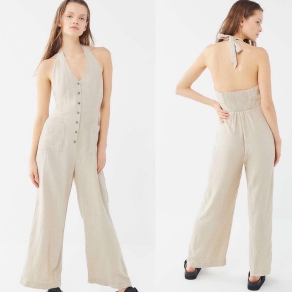 Urban Outfitters Arlo Linen Jumpsuit
